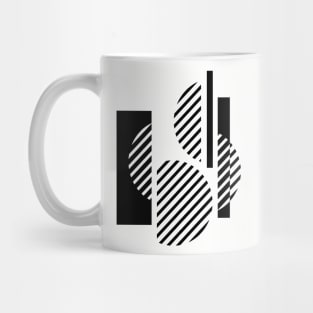 lines geometric circles Mug